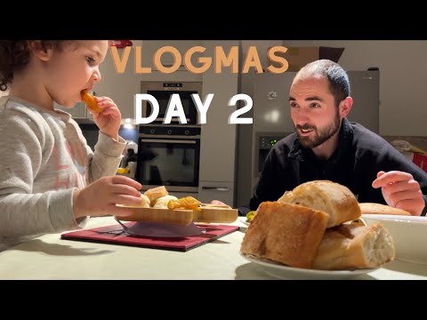 ერთი სამუშაო დღე | Vlogmas Day 2